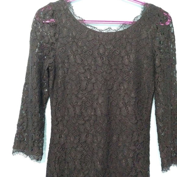 Aritzia Babaton Rafael Black Lace Dress - Picture 6 of 15